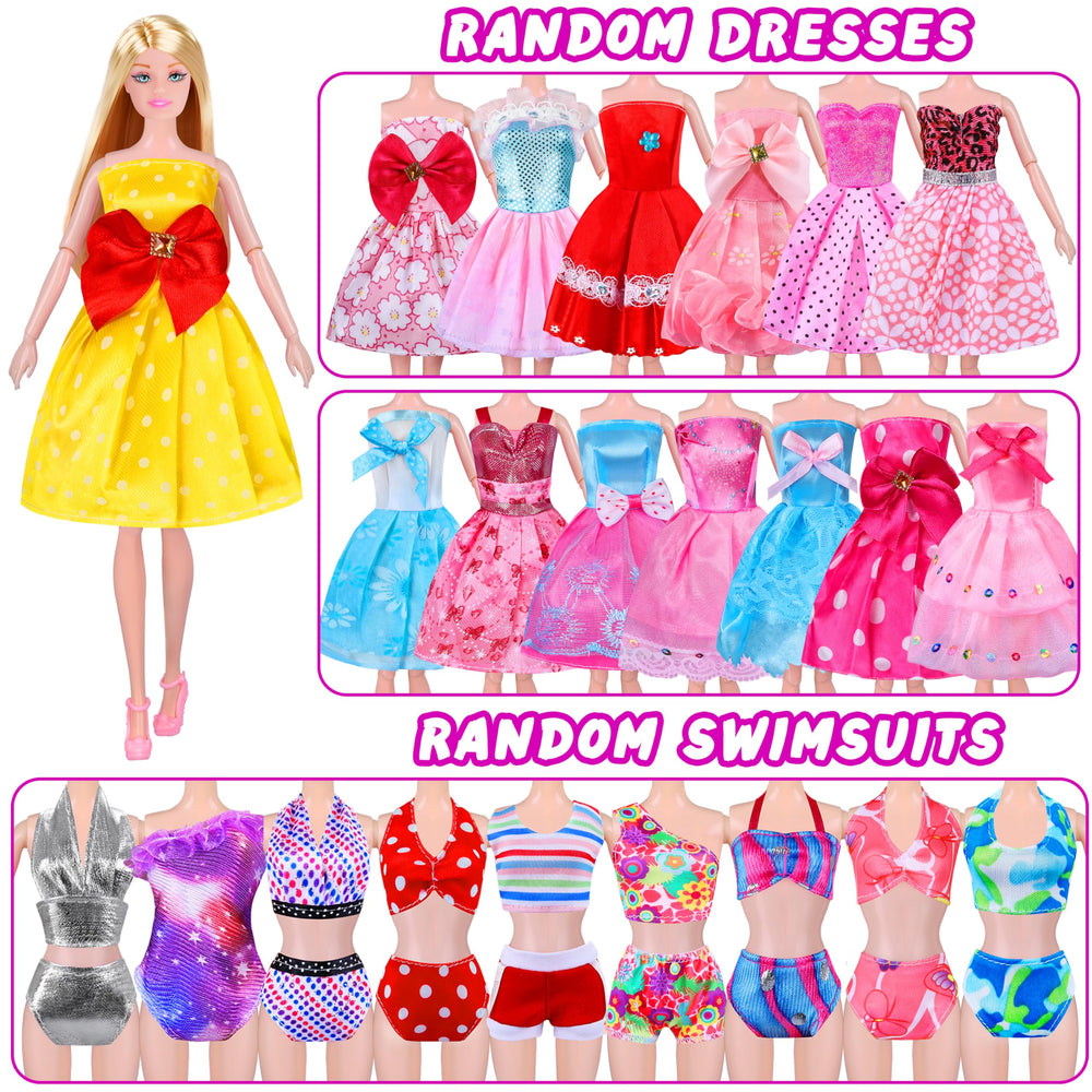 MINIFUN mirror and hair clips support quick makeover moments