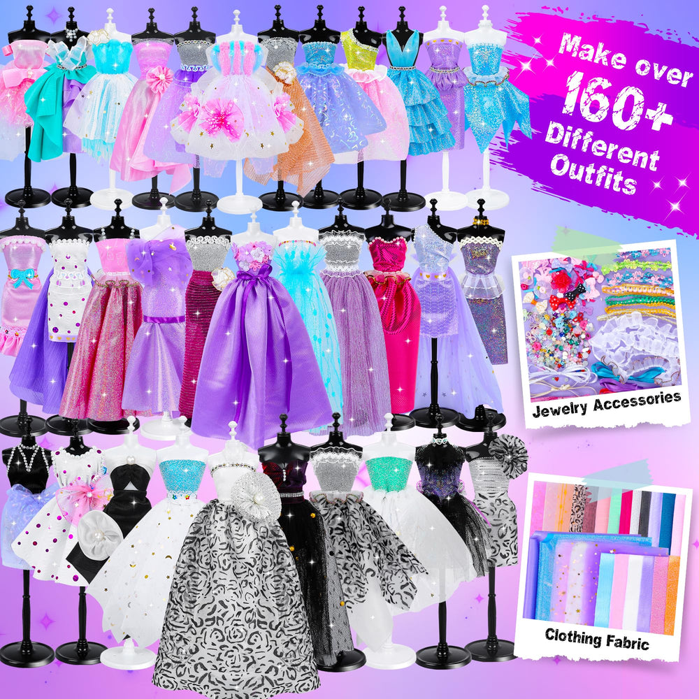 MINIFUN no-sew mode with fabric templates for kid-friendly design