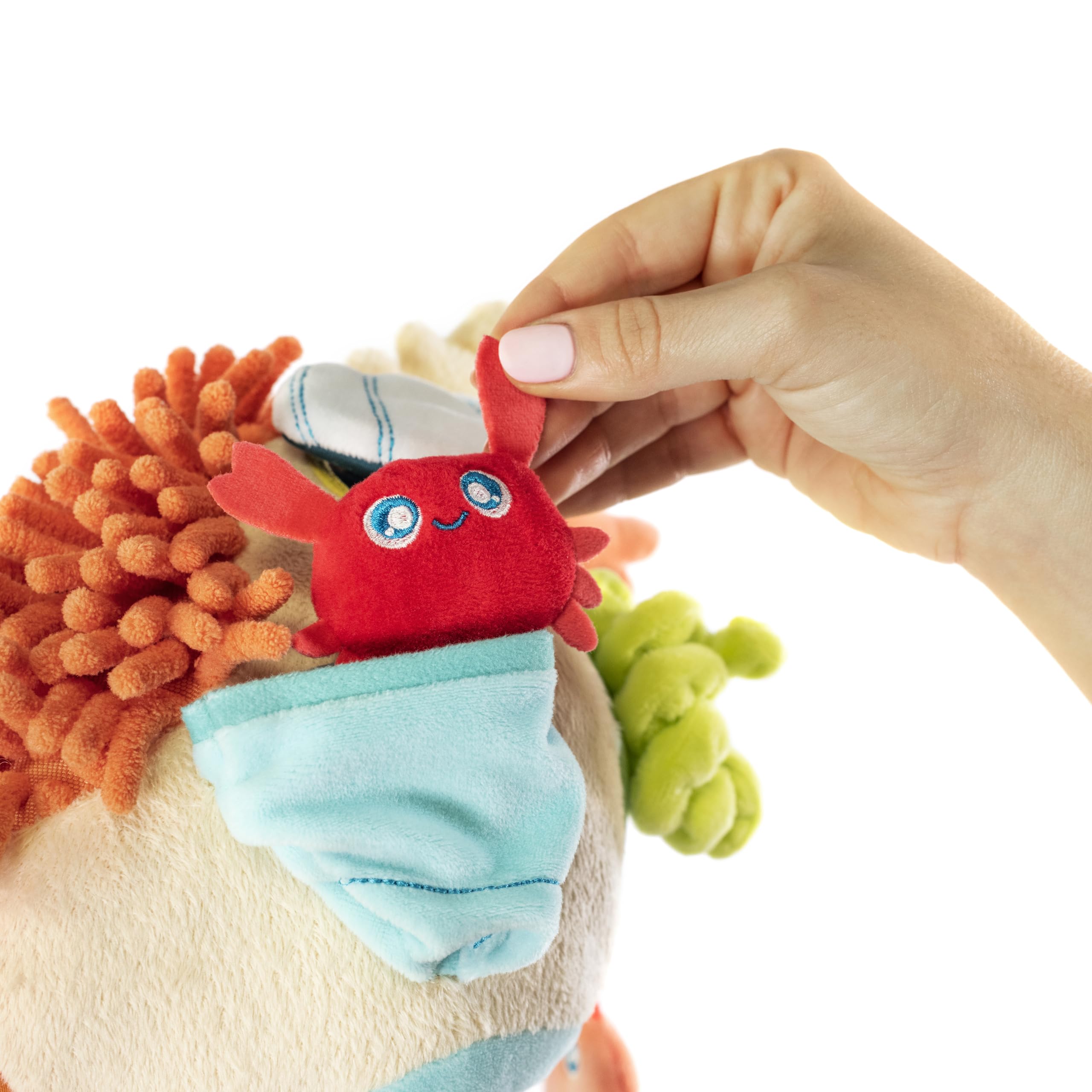 Miniland Sensorial Reef textured sea elements spark tactile exploration.