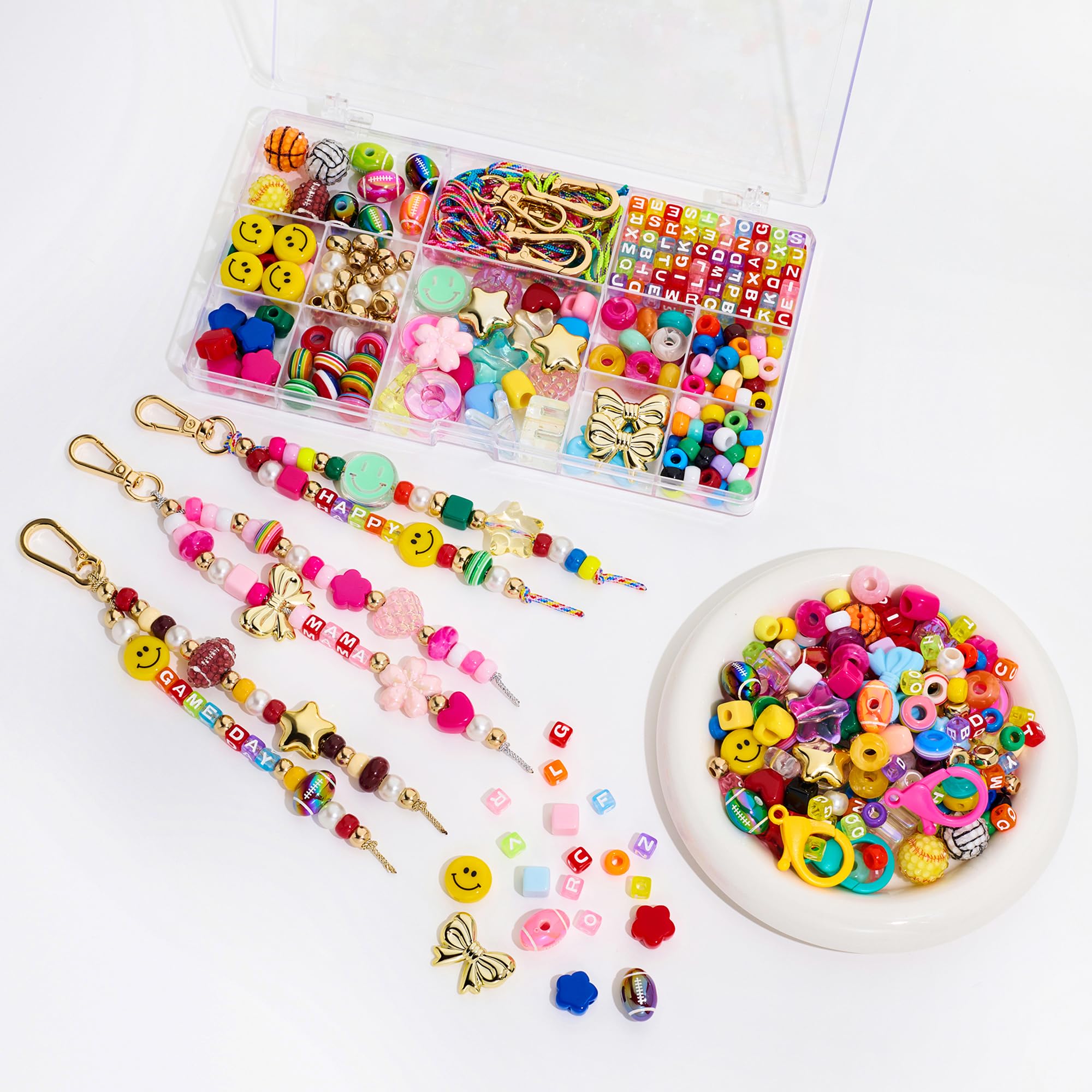 MINIMISSMIANYC 304-piece keychain kit for easy DIY projects