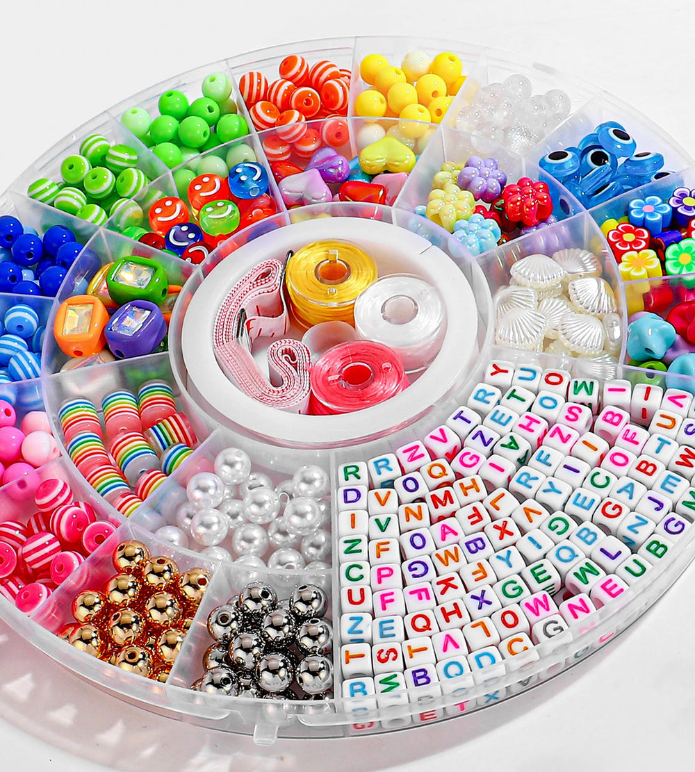 MINIMISSMIANYC colorful pony beads palette for bright, easy jewelry designs.