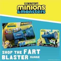 Minions mini fart blaster at a birthday party creating laughs and lively reactions