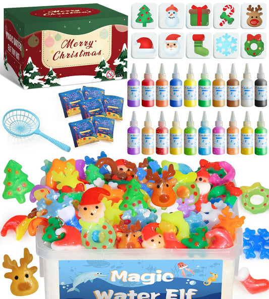 MINISENTIALS Magic Water Elf Kit box for creative play and family fun.