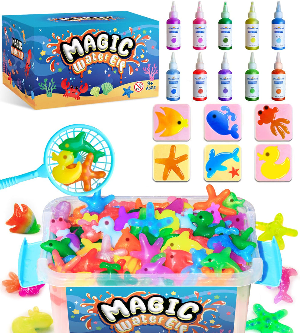 MINISENTIALS Magic Water Elf Kit color palette for vibrant, imaginative play