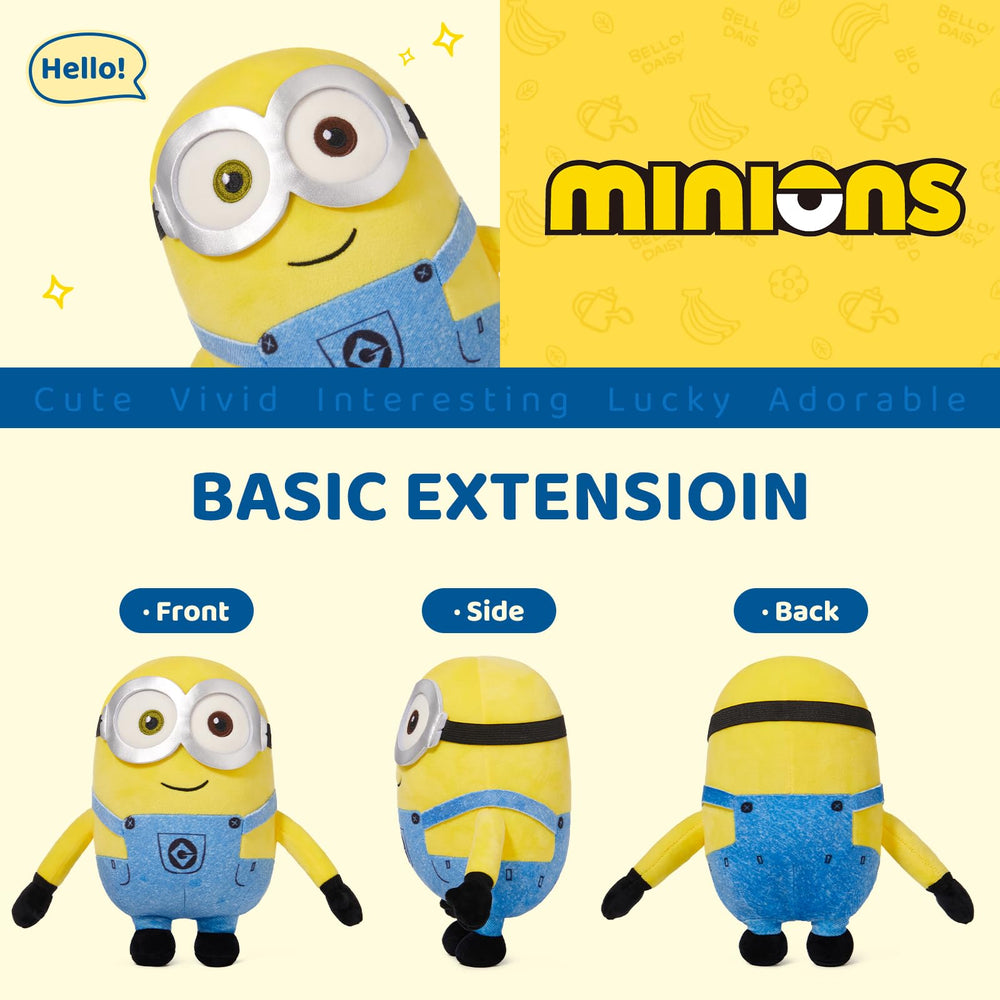 MINISO Bob Minions plush, non-toxic and durable for long-lasting play.