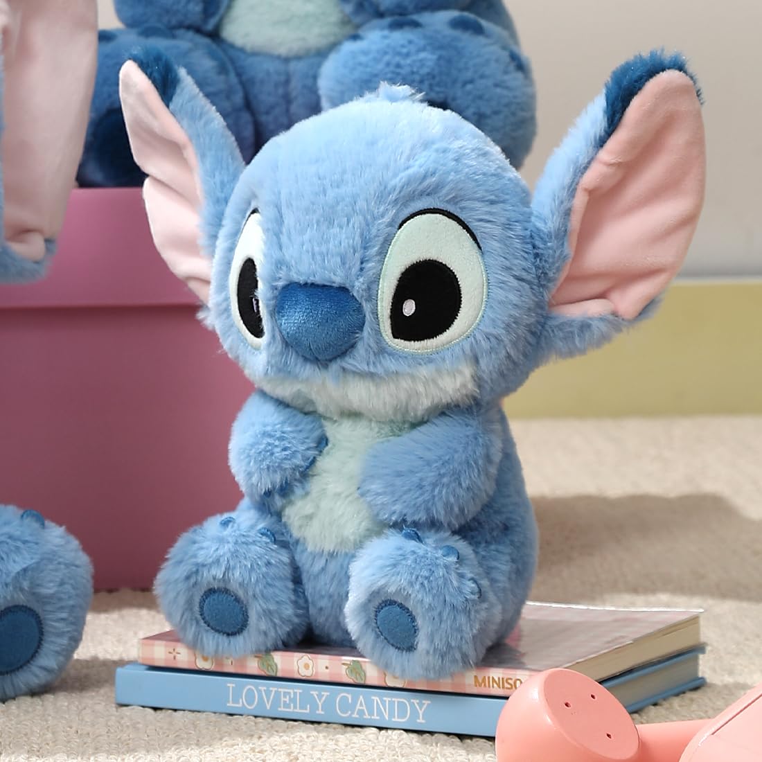 MINISO Stitch plush car decor brings whimsy during trips