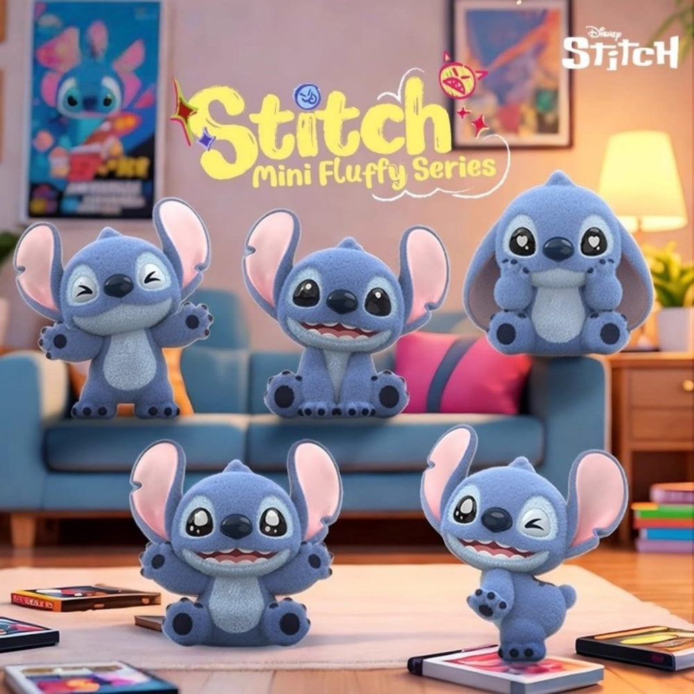 MINISO Stitch display miniatures for collect-and-display setups