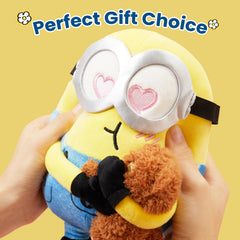 MINISO Minions durable plush designed for easy cleaning and lasting play.