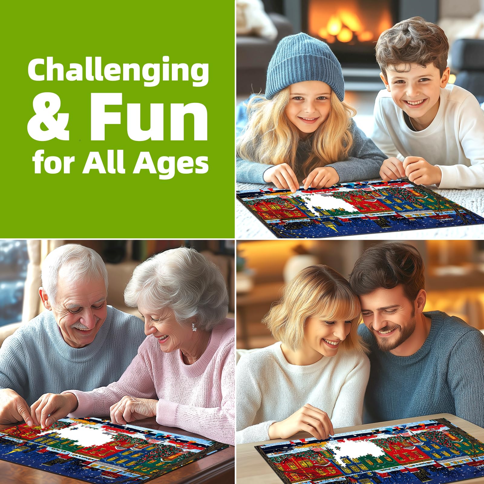 MINIWAN holiday family game night scene inspires shared memories.
