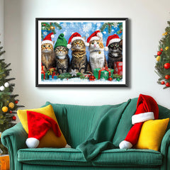MINIWAN 23x15 inch design makes a framed holiday display perfect for decor.