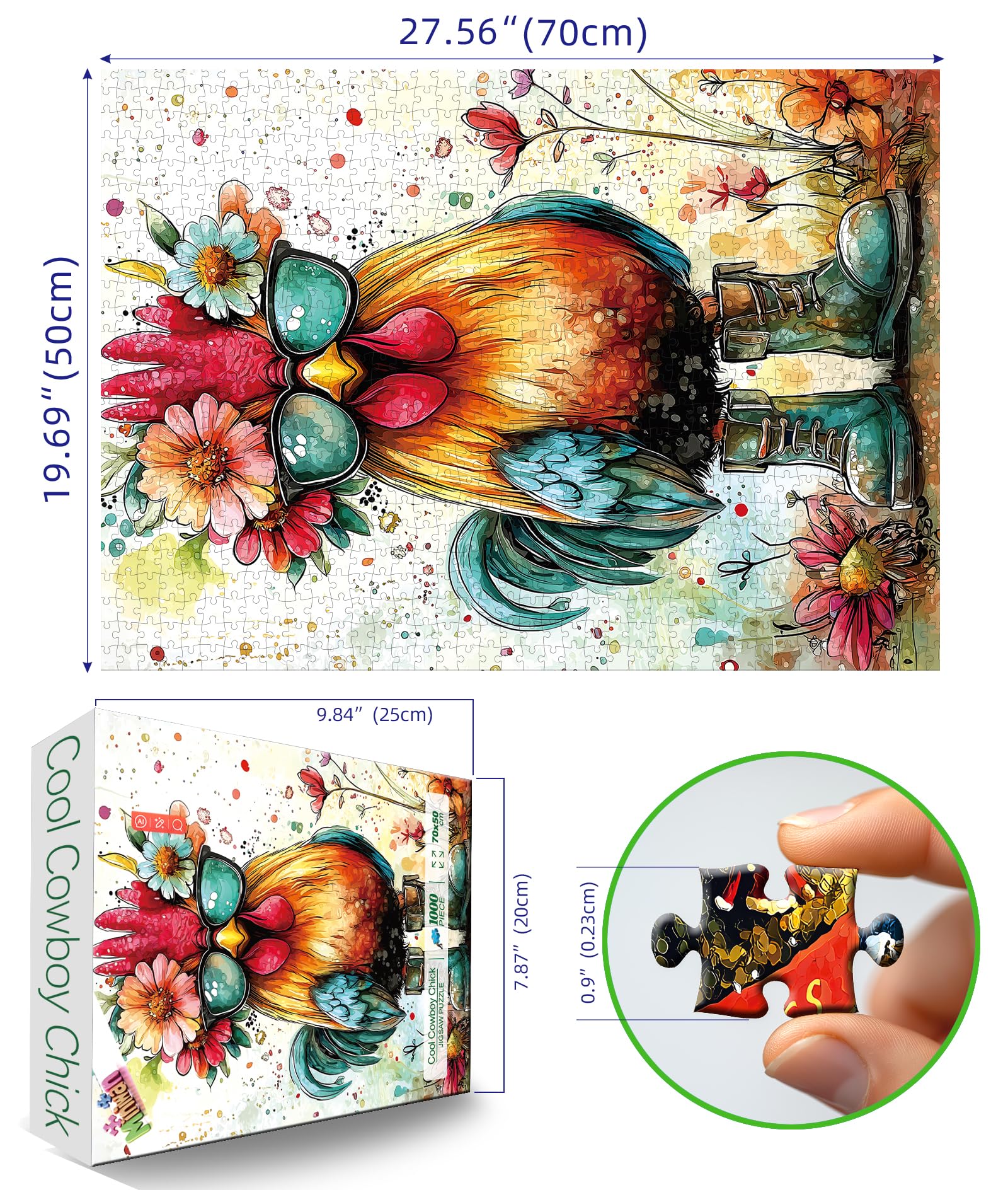 MINIWAN puzzle featuring chic chicks, ideal for family game night