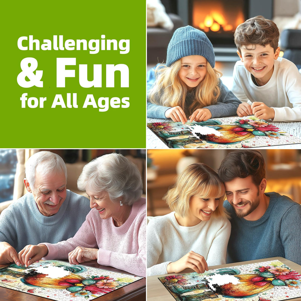 MINIWAN dust-free puzzle surface reduces mess during play
