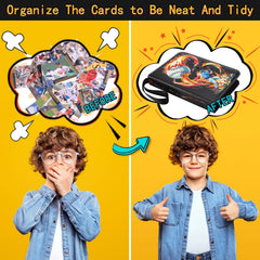 Minkeytal binder wristband carry makes sharing cards on the go easy