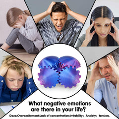 Minleway desk toy compact gear-ball for portable relief and entertainment.