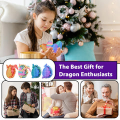 Minleway dragon eggs on desk or shelf for versatile decor