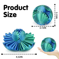 Minleway Gear Ball durable 3D-printed construction supports extended use and everyday play.