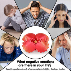 Minleway Gear Ball portable desk toy ideal for travel and focus breaks.