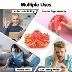 Minleway Gear Ball stress relief toy features smooth rotation for anxiety calm.