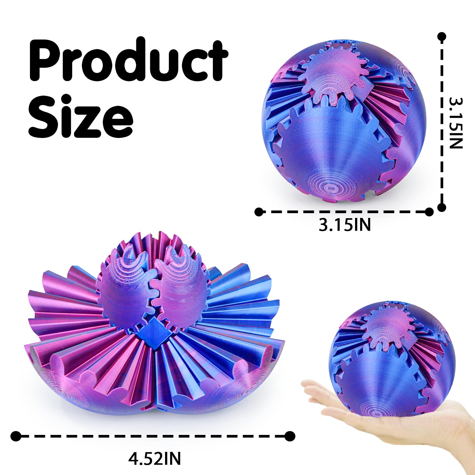 Minleway portable stress-relief toy for travel or breaks.