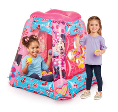 MINNIE ball pit inflated outdoors with 20 balls for toddler play and color