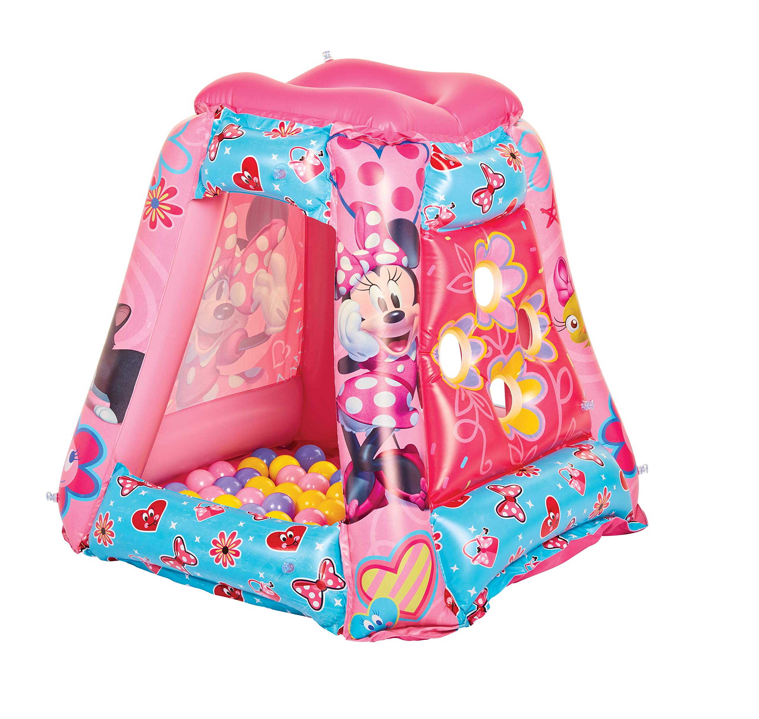 MINNIE ball pit entry area ideal for easy climbing and quick setup