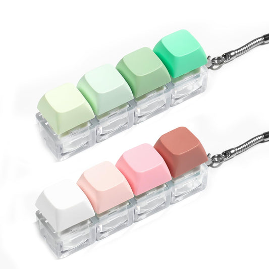 Mintcaps keyboard fidget green pack with silent, portable stress relief.