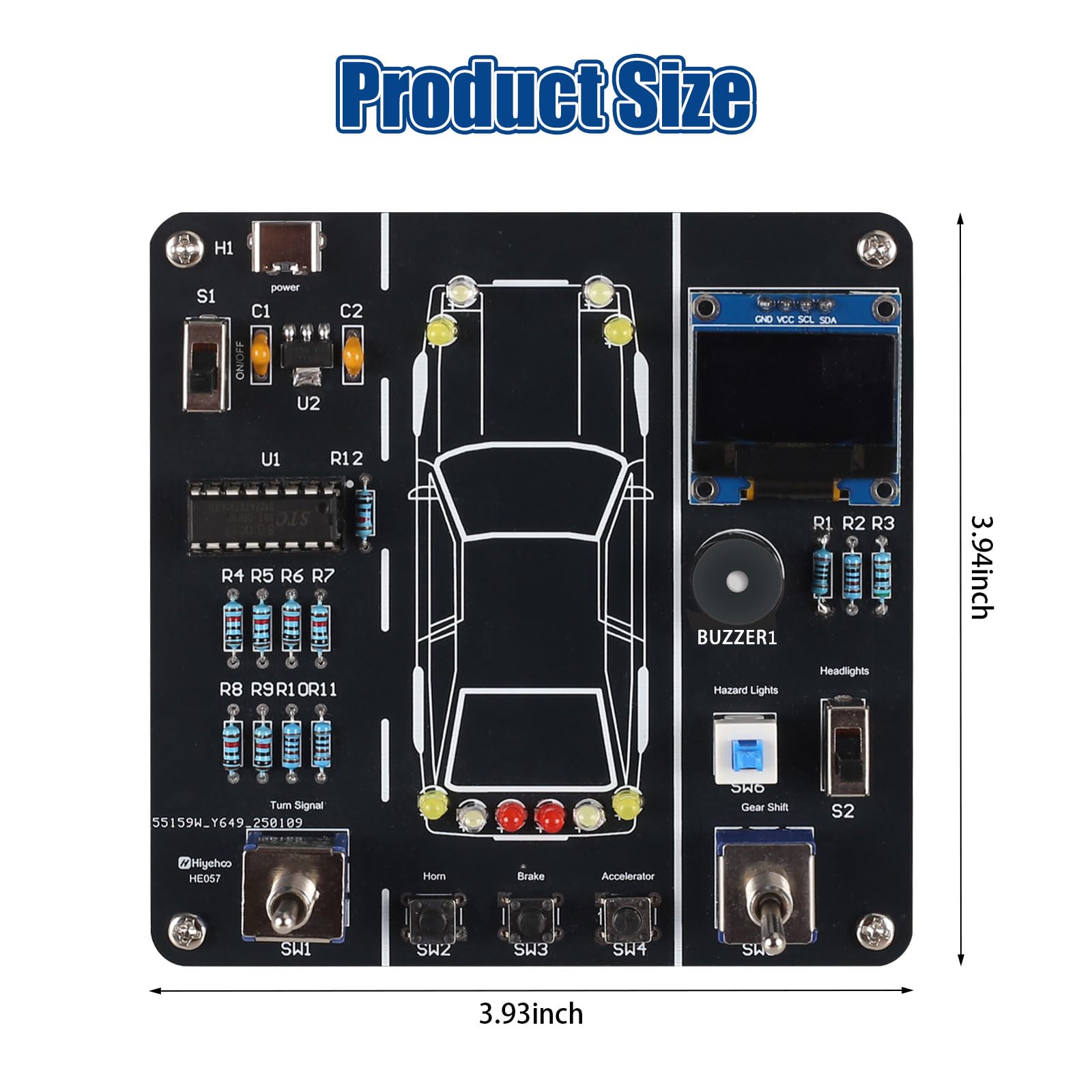 MiOYOOW DIY kit suitable for home learning and classroom STEM programs.