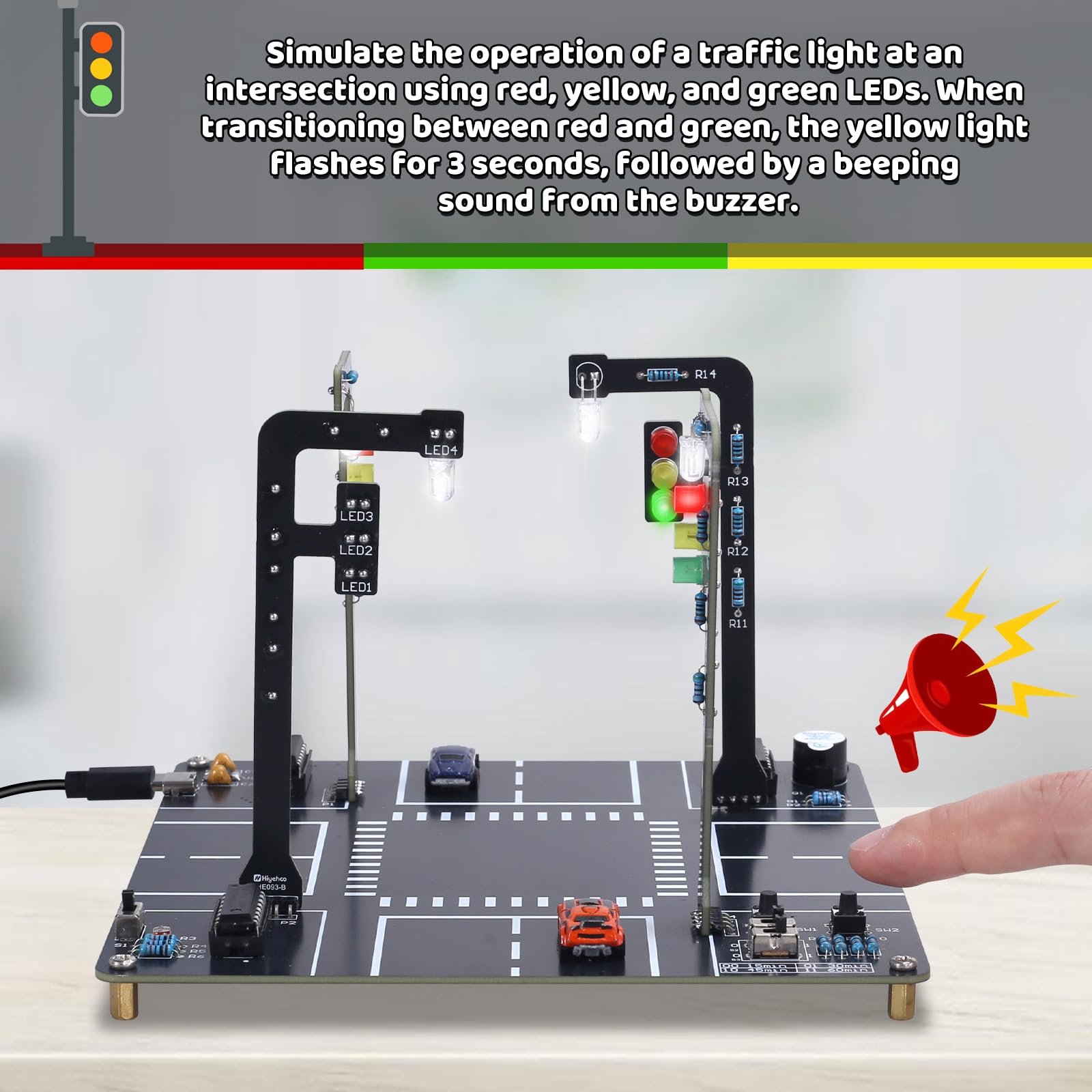 MiOYOOW auto mode demo illustrating automatic timing sequences