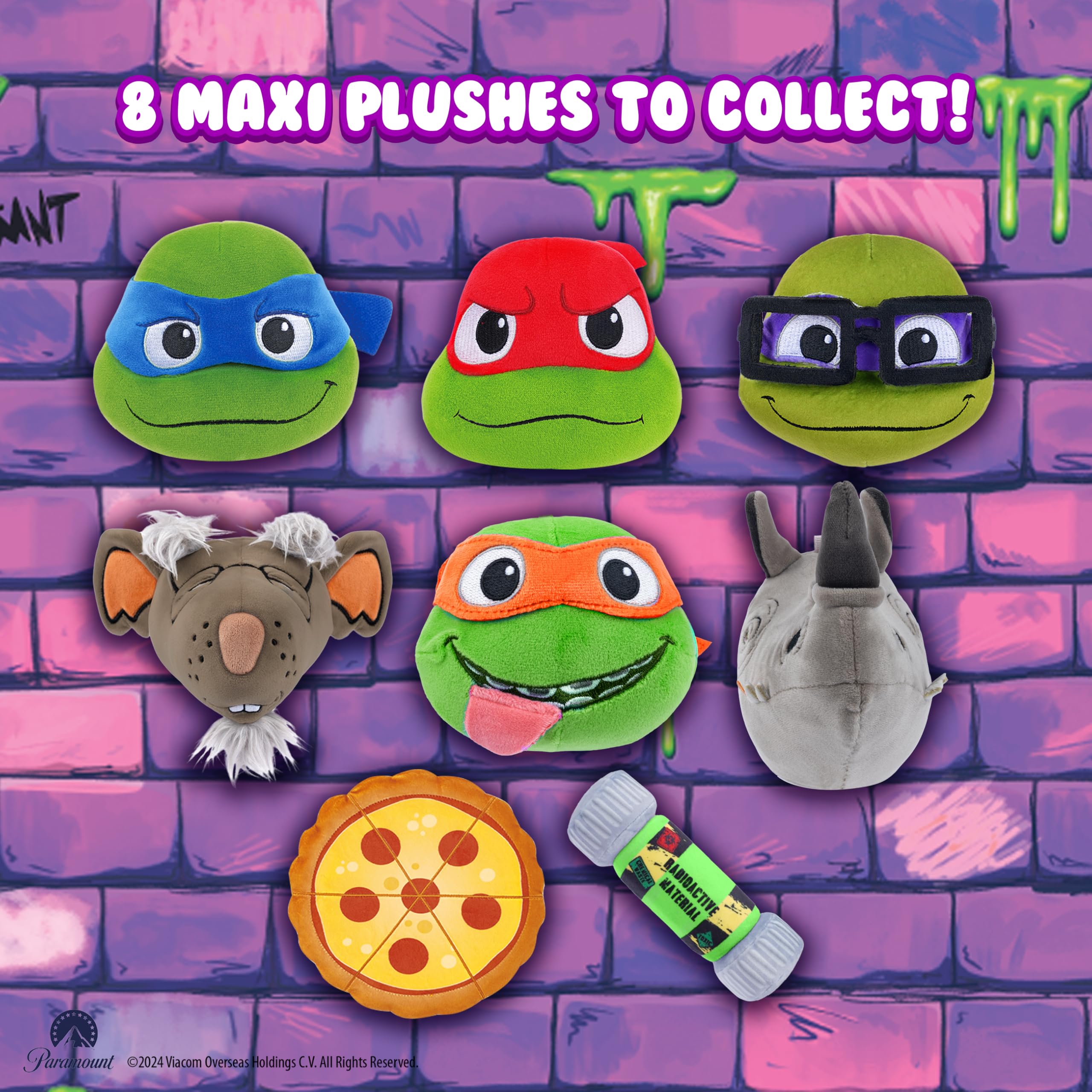MiraBall Michelangelo maxi plush for playful, huggable fun.