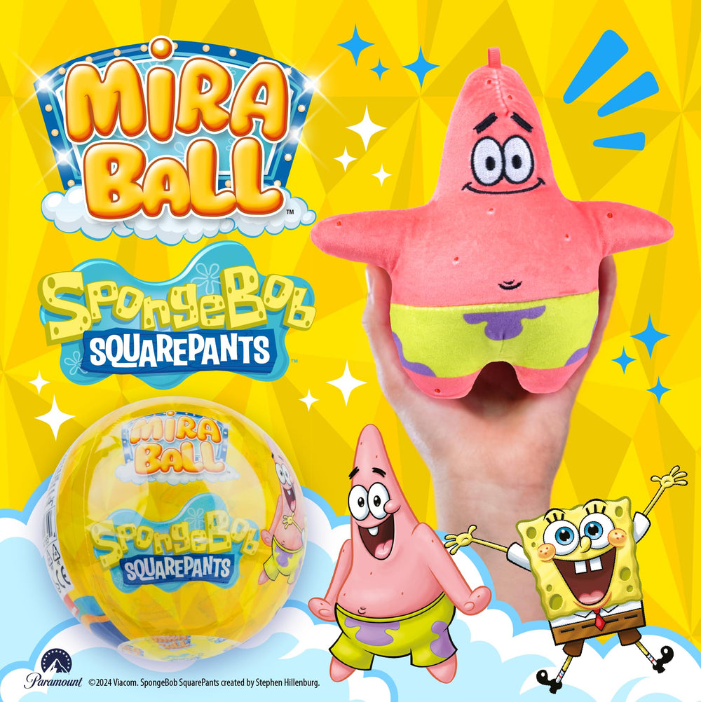 MiraBall SpongeBob Mystery eight stickers boost collectability