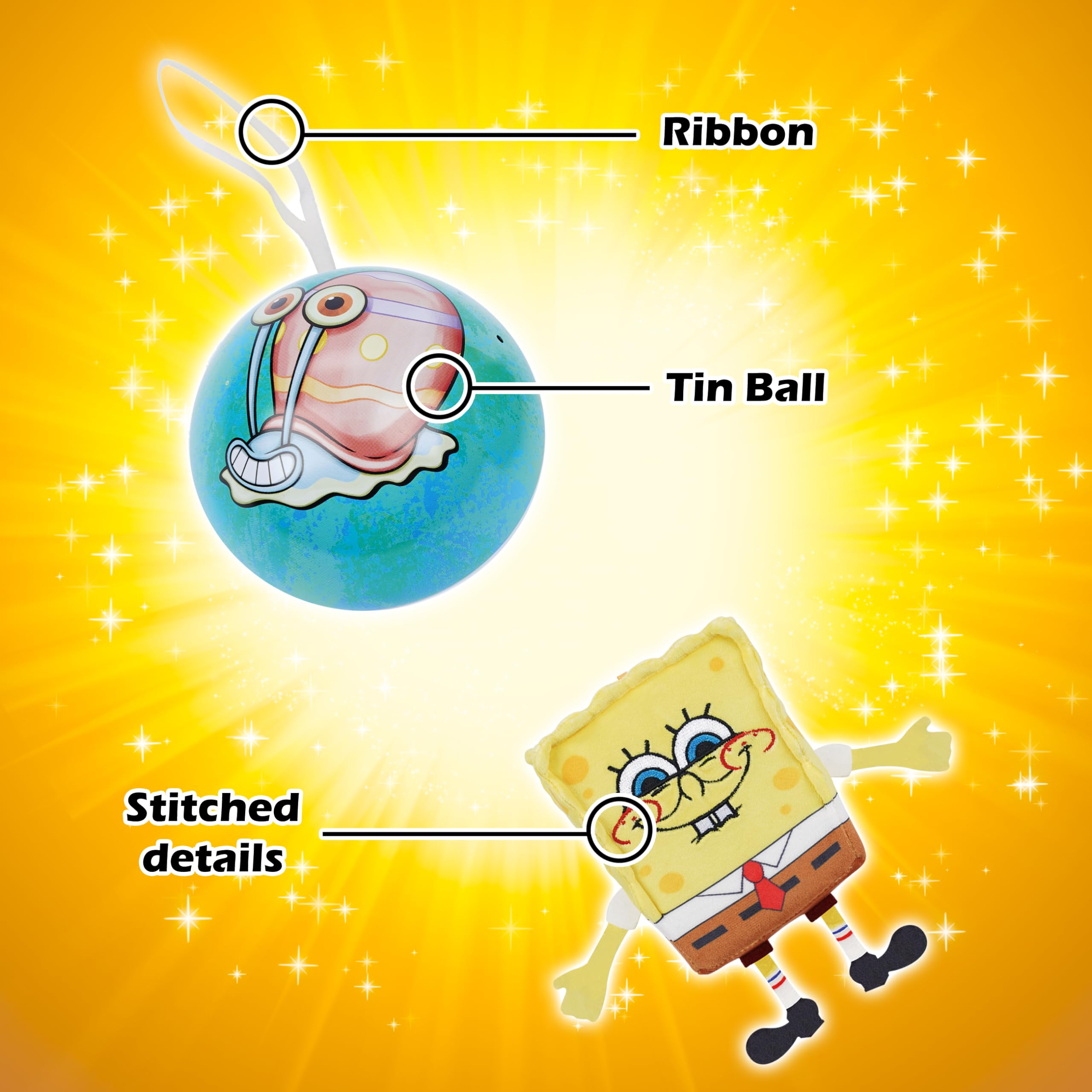 MiraBall SpongeBob Mystery matching tins keep characters organized