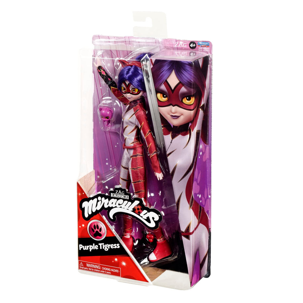 Miraculous articulated doll with 15 poses for flexible action scenes.