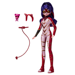 Miraculous doll with removable outfit and accessories for dress-up play.