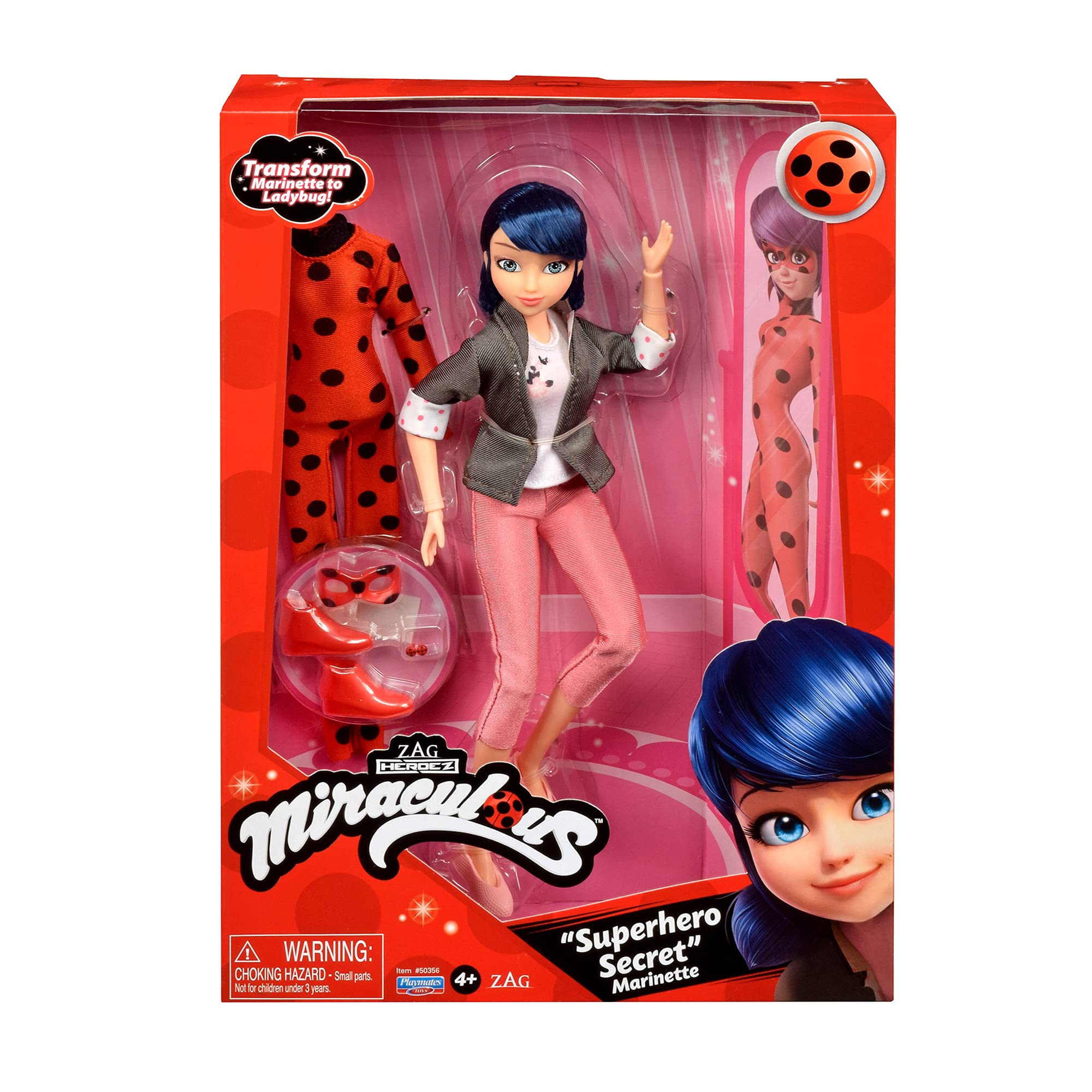 Miraculous doll removable outfits allow swap-and-play for varied adventures