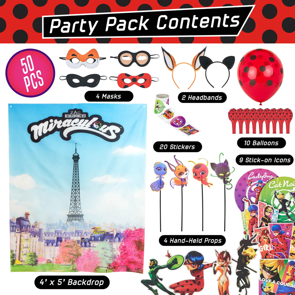 Miraculous Kwamis photo props on sticks for playful posing