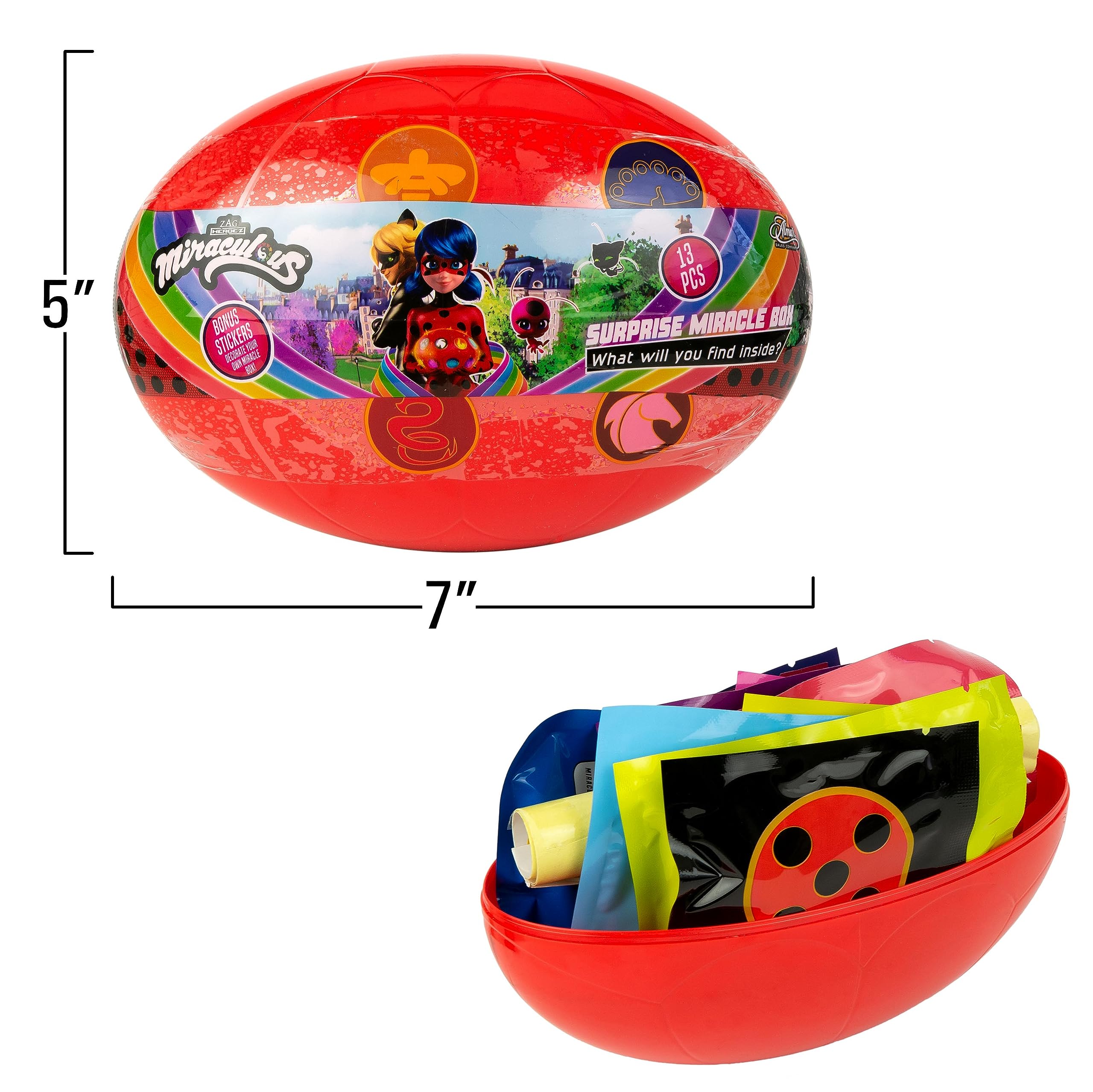 Miraculous Ladybug-Cat Noir ring for mini fashion moments