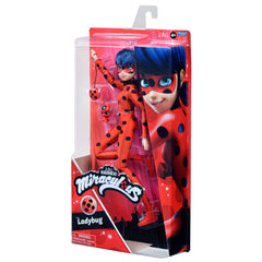Paris rooftop-inspired poseable Ladybug doll display