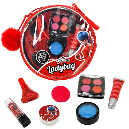 Miraculous Ladybug nail polish kit for bold pretend-play colors and creative expression.