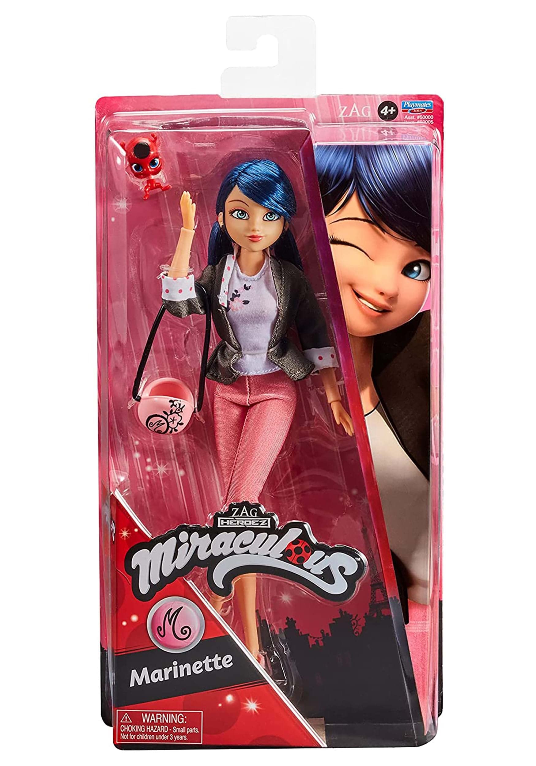 Miraculous Tikki Kwami included for magical storytelling and hero adventures.
