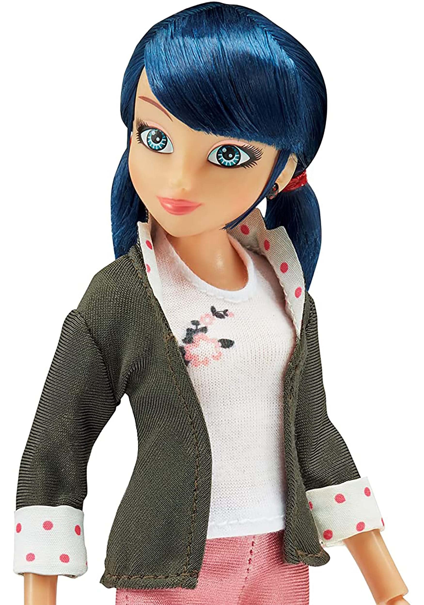 Miraculous Marinette T-shirt with cherry blossom print inspires creative dress-up stories.