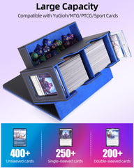 Miroddi MTG deck box magnetic closure secures cards during transport.