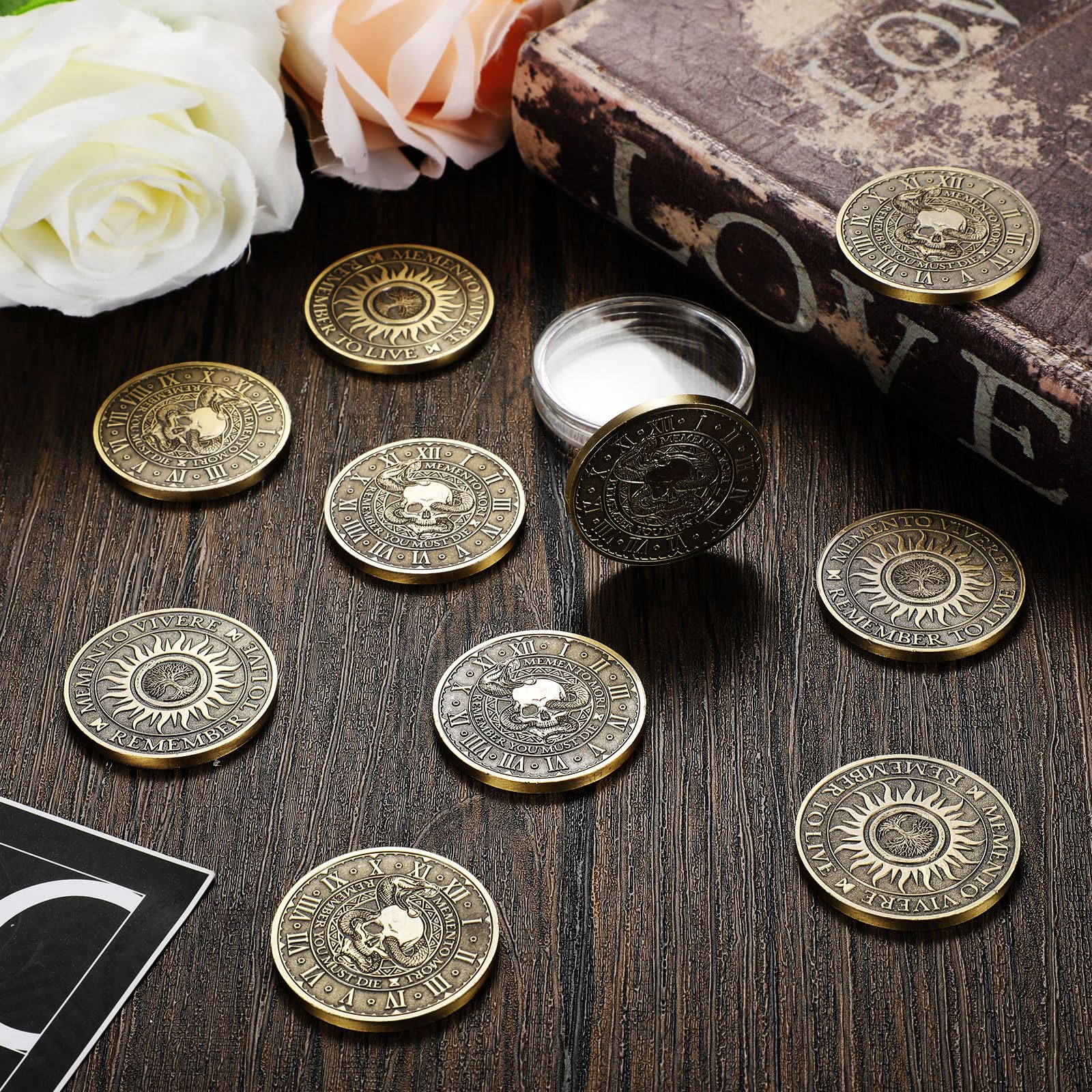 Misdary sculpted design offers a meaningful, classic motif that inspires mindful moments.
