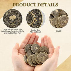 Misdary silver-plated design highlights a durable, stylish token for everyday reminders.