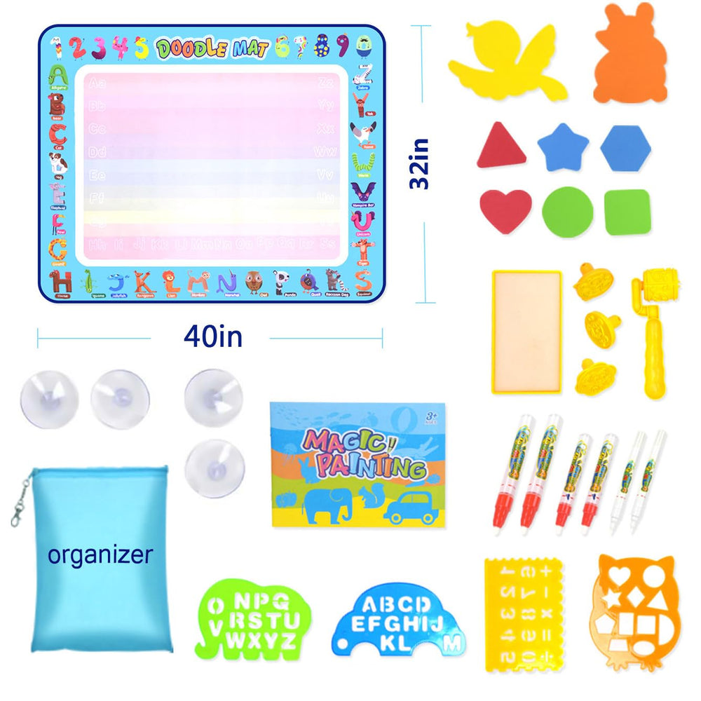 MISERWE Doodle Mat mess free learning through color play