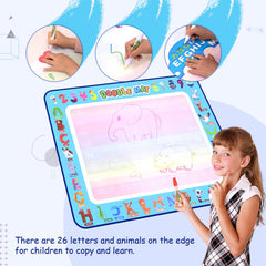 MISERWE Doodle Mat nylon back keeps surfaces clean during play