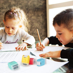 Miseyo handwriting stamp saves time by avoiding manual line drawing.