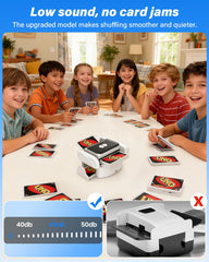 MISFANS Poker, Bridge, UNO compatibility for versatile game nights.