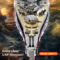 MISINI M6320 turret detail captures gun turrets and accurate scale for collectors.
