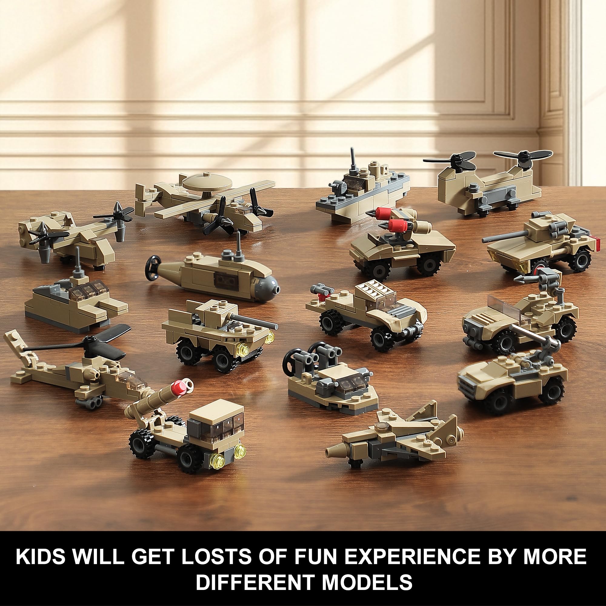 MISTBUY 20 army figures for authentic scene-building and storytelling.