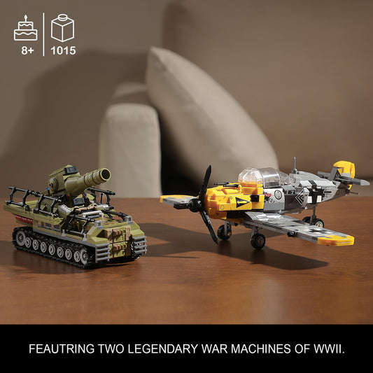 MISTBUY Karl giant mortar tank with swinging turret for angle adjustments